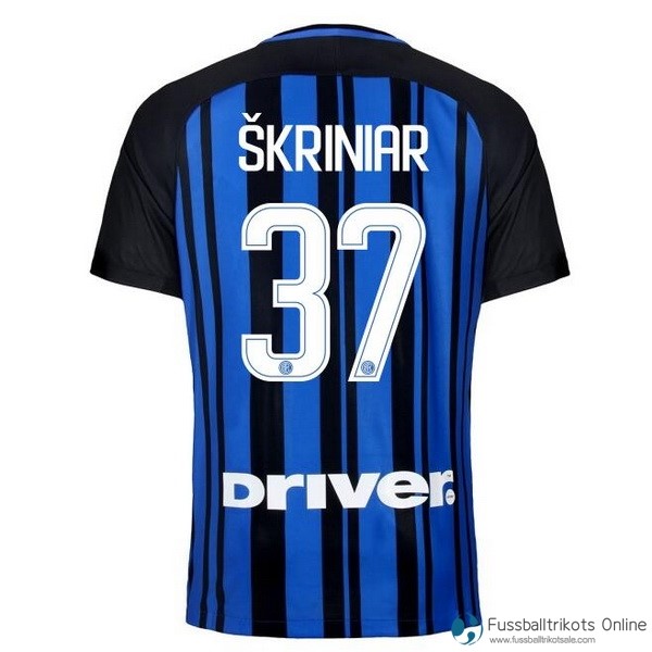 Inter Milan Trikot Heim Skriniar 2017-18 Fussballtrikots Günstig